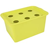 Oumij Kit de Cultivo Hidropónico- Kit de Cultivo del Sistema Hidropónico del Sitio de la Planta de 6 Agujeros Adecuado…